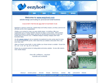 Tablet Screenshot of eezyhost.com